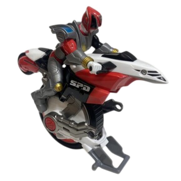 POWER RANGERS Lightning Collection S.P.D. Omega Ranger and Uni-force Cycle Vehic - Picture 2 of 5